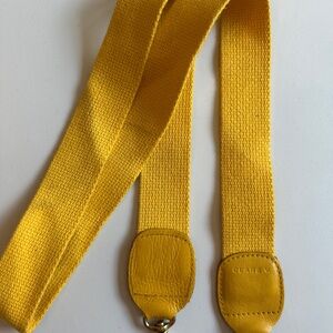 Clare V Vibrant Yellow Bag Strap